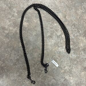 NEW Coach Black Purse Chain